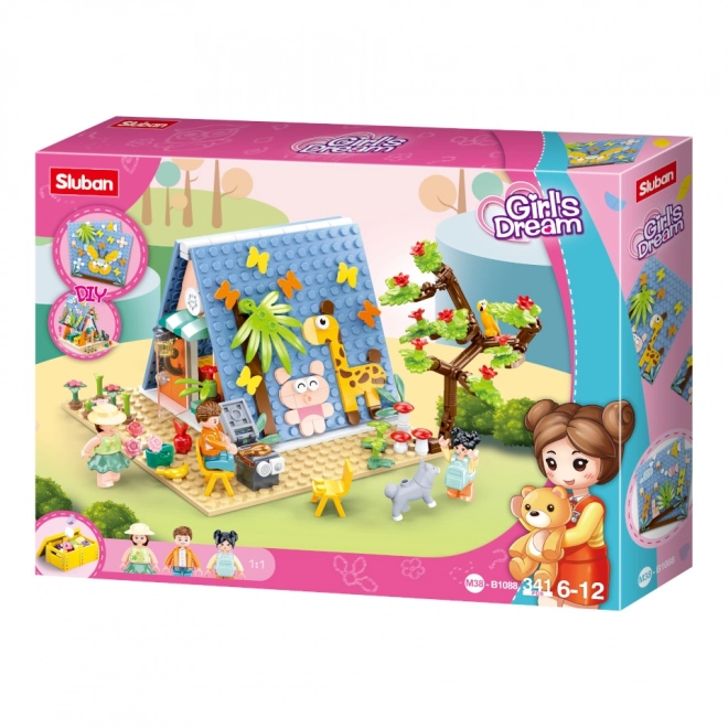 Sluban Girls Dream M38-B1088 Kamperen