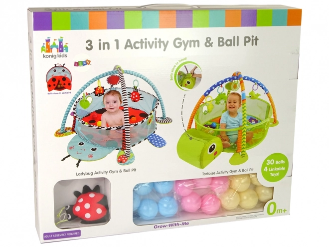 Onderwijs speelkussen Turtle Playpen Ballen voor het kind