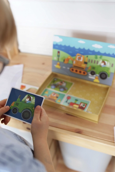 Tooky Toy Magnetische Montessori Kast met 80 Stukken