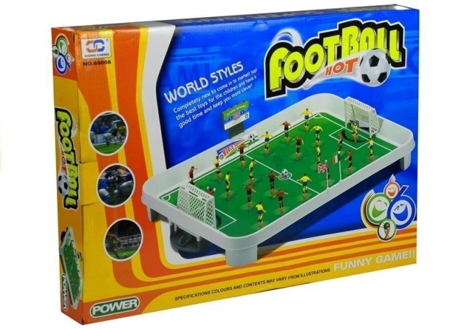 Tafelvoetbal op veren Groot Voetbalveld
