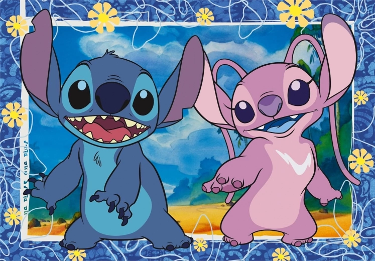 CLEMENTONI Puzzel Stitch 104 stukjes