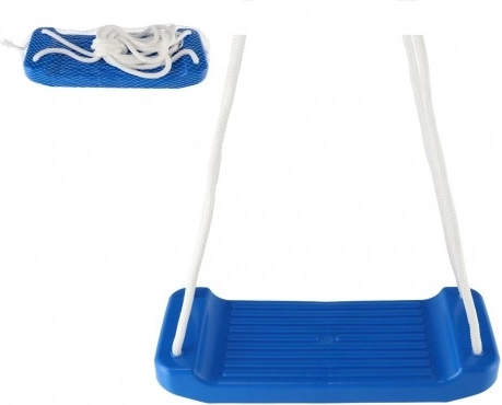 Schommel kunststof zitplank 44 × 17 cm, draagvermogen 60 kg – Blauw