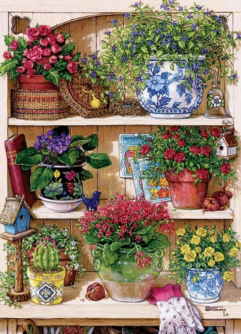Puzzel Bloemkast 500 stukjes Cobb Hill