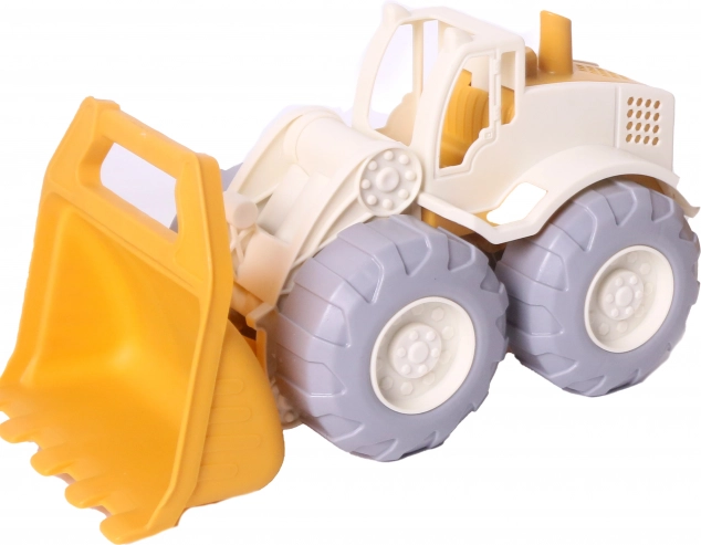 Kinderbulldozer met vrije wielen
