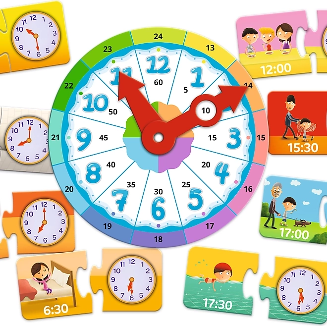 Trefl Educatief Spel Kleine Ontdekkingsreiziger: Klokken