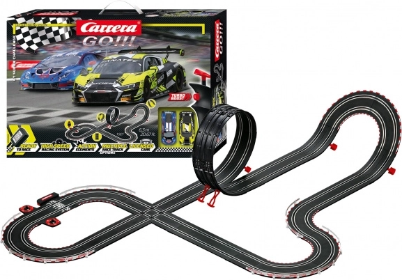 Carrera GO Autobaanset GT Super Challenge 6,3 m
