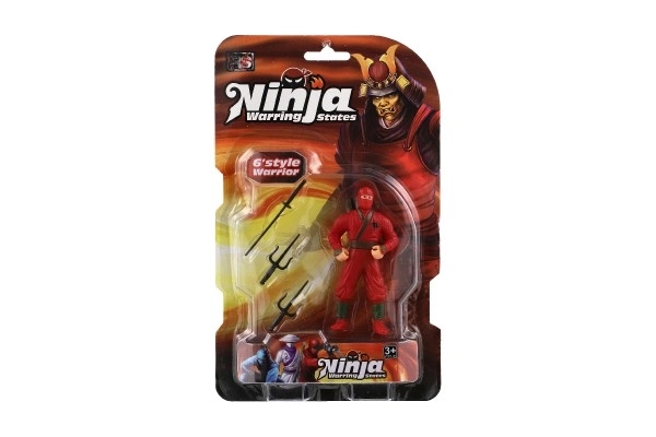 Ninja-figuur met accessoires 10 cm