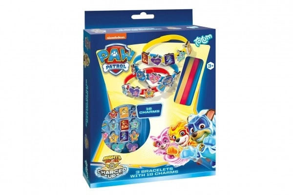 Maak je eigen Paw Patrol armband van metaal/plastic in doos 15x21x2,5cm