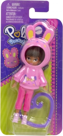 Polly Pocket-figuur Konijntje – hangende mini pop