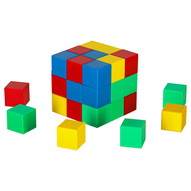 Magnetische bouwstenen - kubusset 64 stuks