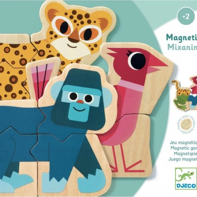 Djeco Magnetische dierenpuzzel