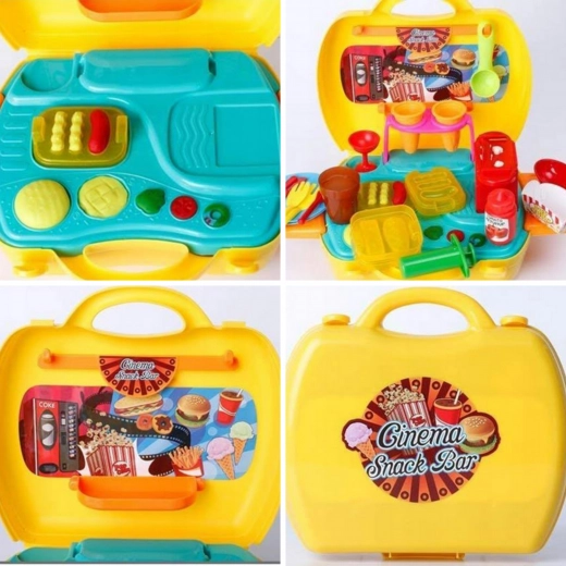 Compact koffertje – klap uit en speel waar je maar wilt