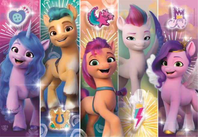 Puzzel 104 stukjes Super Color My Little Pony