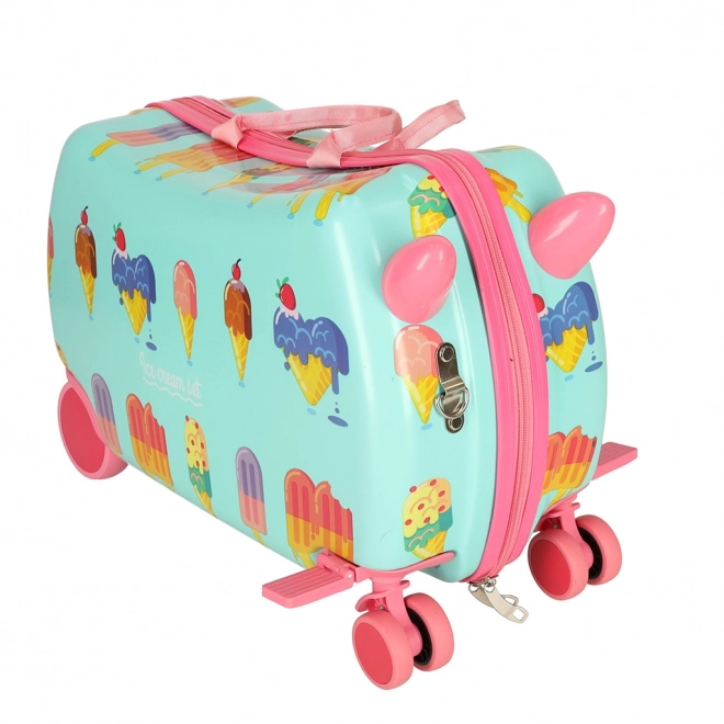 Kindertrolley met ijsjesthema