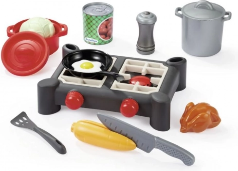 Kookset met pannen