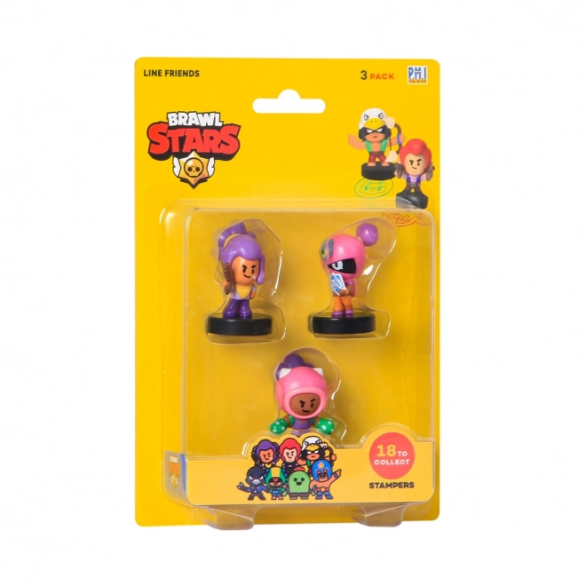 brawl stars 3 pack figurines met stempels