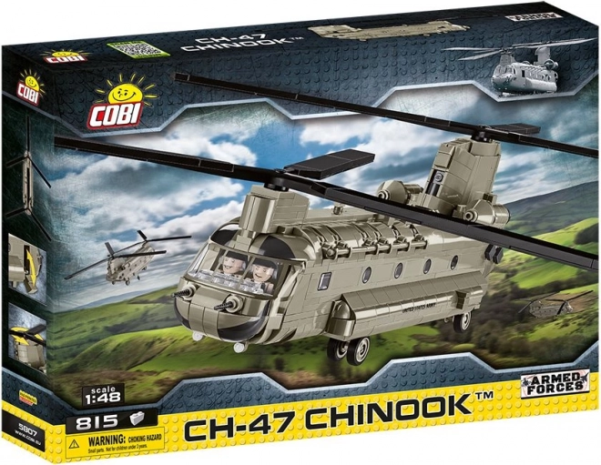 Model helikopter CH-47 Chinook 815 stukjes