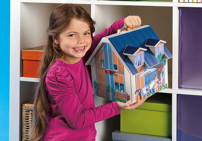 Draagbaar poppenhuis 70985