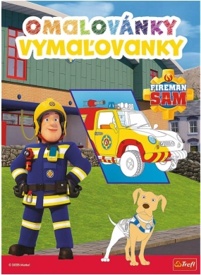 Kleurboek Brandweerman Sam 20 × 27,3 cm, 24 pagina’s