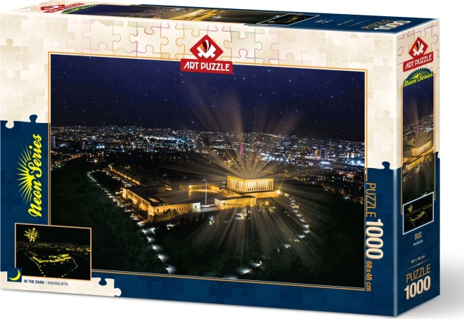 Gloeiende puzzel Anıtkabir 1000 stukjes