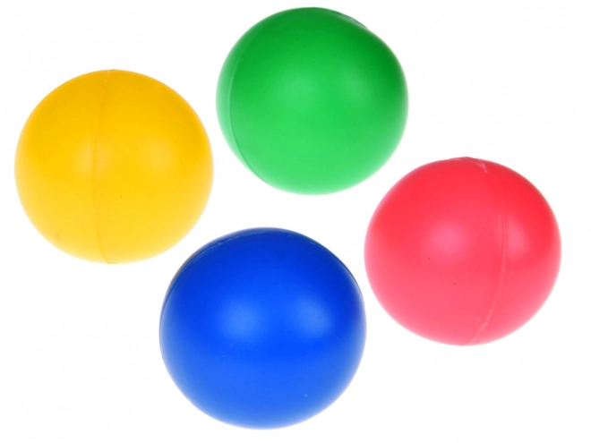Gekleurde ballen in net 4 stuks SP0775