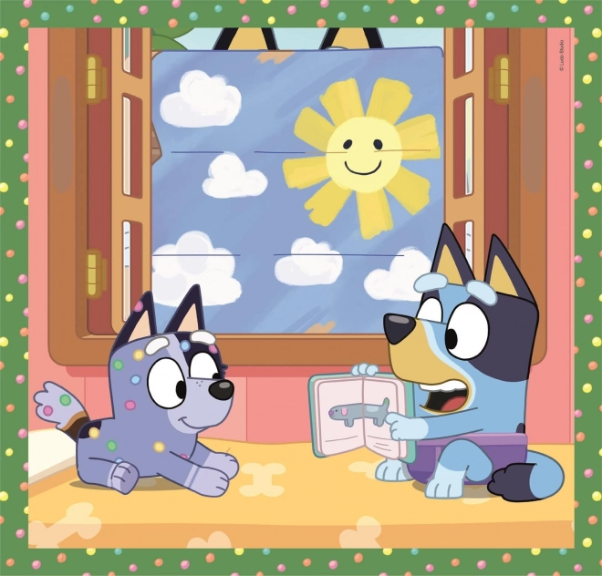 CLEMENTONI Puzzel Bluey 3x48 stukjes