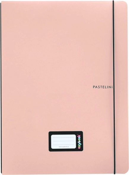 Schrift Oxybook Pastelini A4 Abrikoos