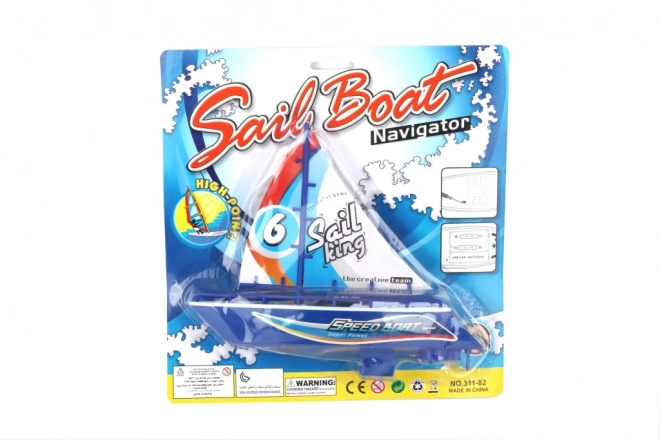 Elektrische zeilboot