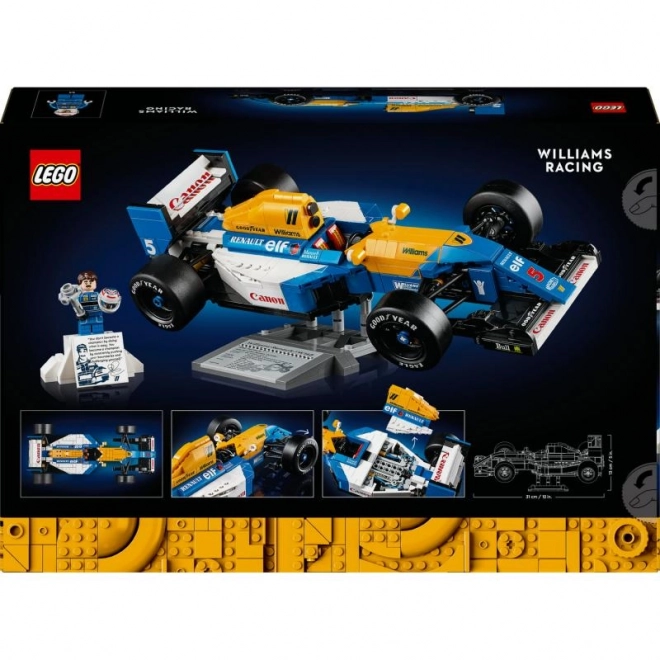 LEGO Icons 10353 Williams Racing FW14B met Nigel Mansell