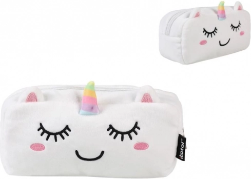 Pluchen etui met eenhoorn Stay Wild