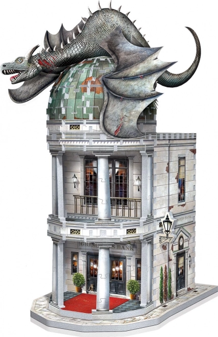 3D-puzzel WREBBIT Harry Potter: Gringott's Bank 300 stukjes