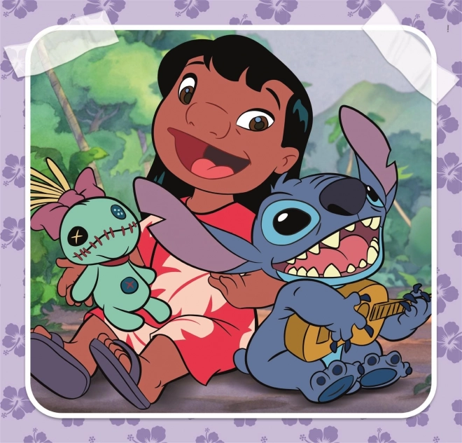 CLEMENTONI Puzzel Stitch 3x48 stukjes