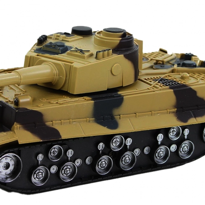 Tank met geluid en licht