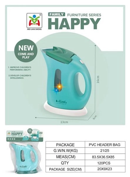 Waterkoker met effecten