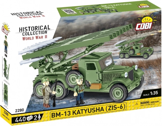 Bouwset BM-13 KATJOESJA (ZIS-6) 1:35