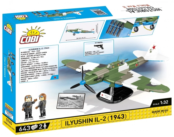 Bouwpakket Historische Collectie WWII Ilyushin Il-2 1943