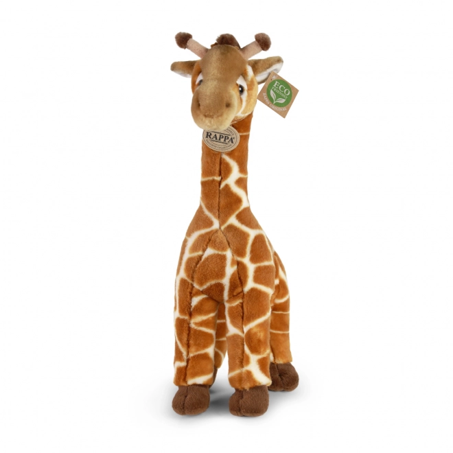 Pluchen giraf staand 40 cm – RAPPA eco‑vriendelijk