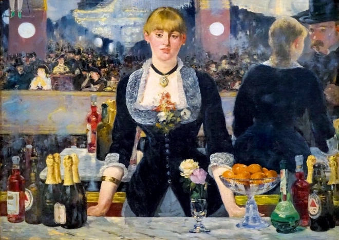Puzzel Bar bij Folies-Bergère 1000 stukjes