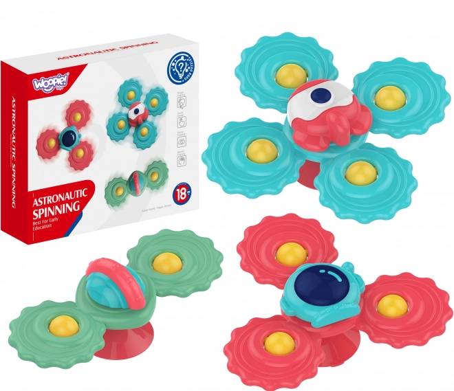 Woopie kinderspinners bijtringenset 3 stuks