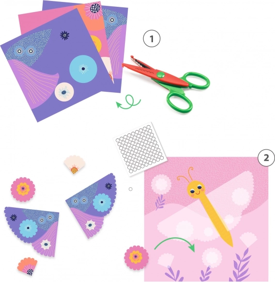 Djeco creatieve set Knutselen van dieren