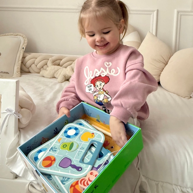 Tooky Toy spel vissen vangen