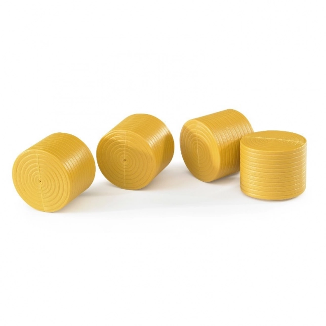 Bruder Ronde Bal Geel voor BR2121 - 4 Stuks