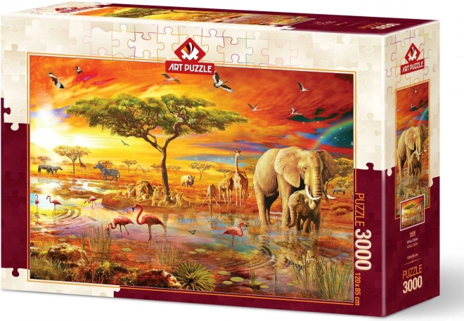 ART PUZZLE Puzzel Safari in Afrika 3000 stukjes