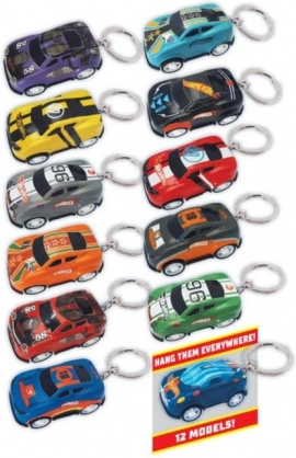 sleutelhanger Hot Wheels GT K‑Cars 3D PVC + metaal