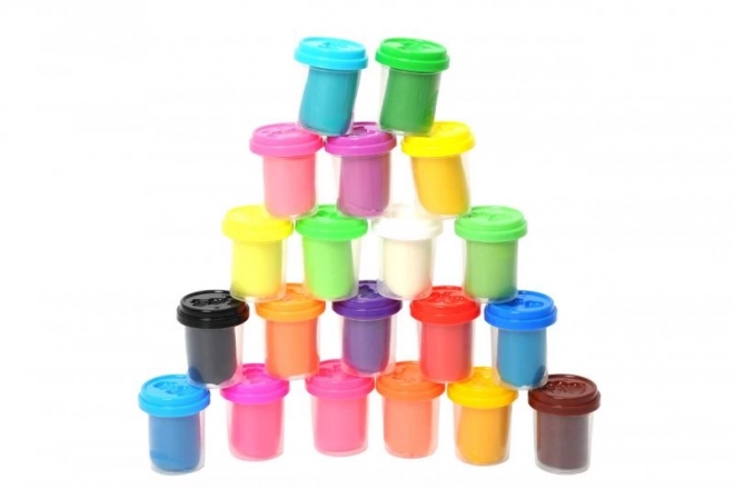 Grote set modelleerklei
