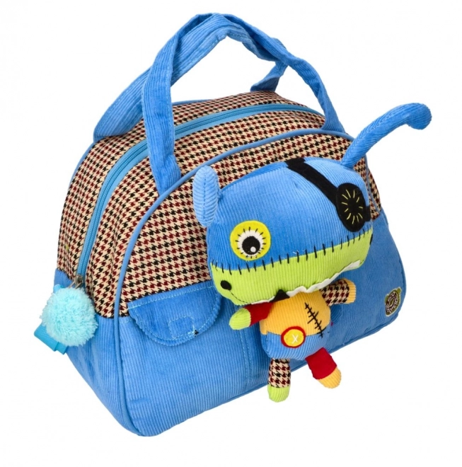 Kinder rugzak met pluchen monster EcoSnoopers