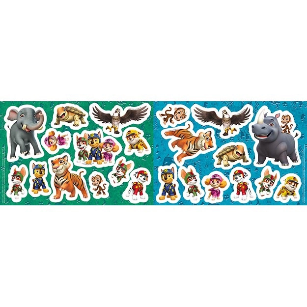 Kleurboeken Paw Patrol: Poten in de jungle