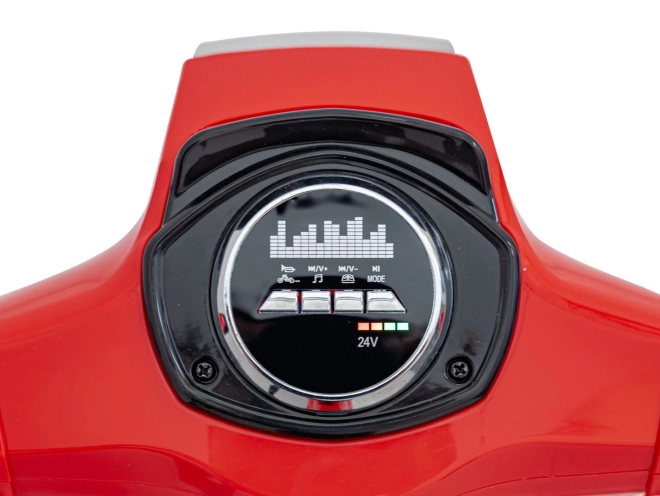 Elektrische kinderscooter Retro Rood 23