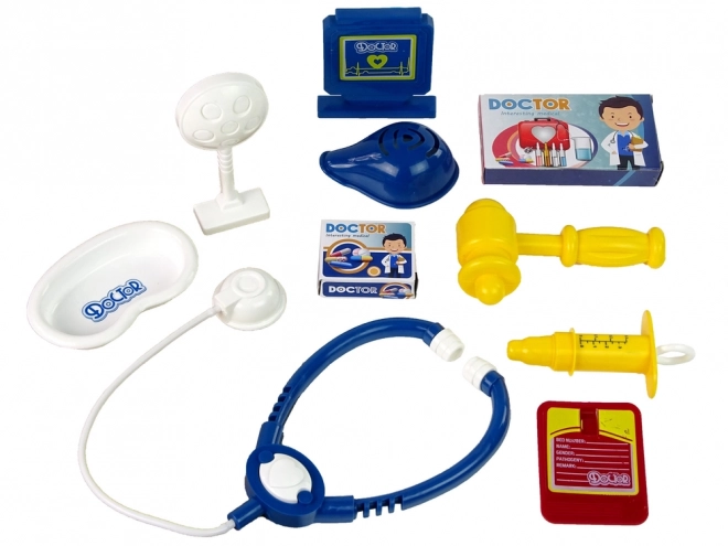 Doktorset voor kinderen in een koffertje