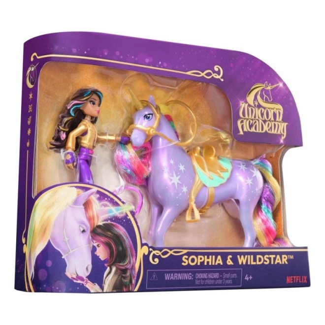 Unicorn academy figuren 11 cm sofia en wildstar